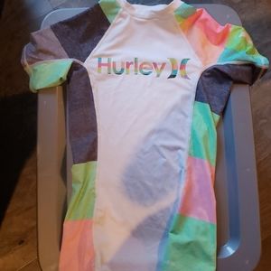 Hurley upf swim top/rash guard